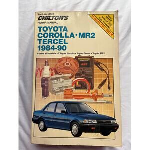 Chilton's Toyota Corolla MR2 Tercel 1984-90 Guide